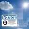 Signmission Hazardous Noise Area Hearing Sign, Vinyl Decal, 10in W x 7in L, 2PK OS-2PACK-NS-D-710-L-13321 - alternate 7